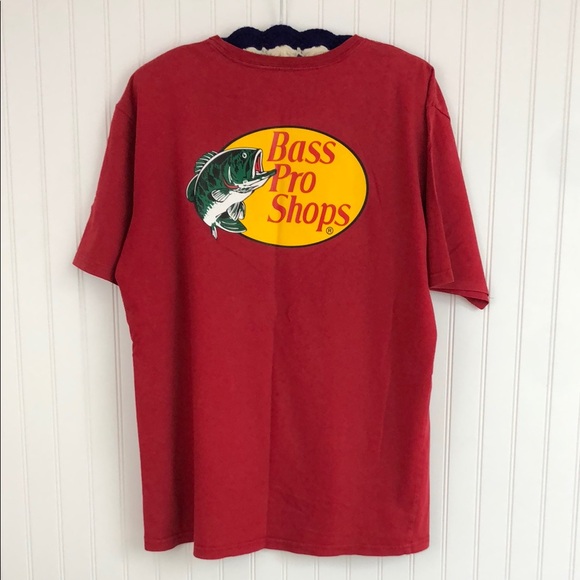 Bass Pro Shops Red Short Sleeve Tee - Picture 3 of 8